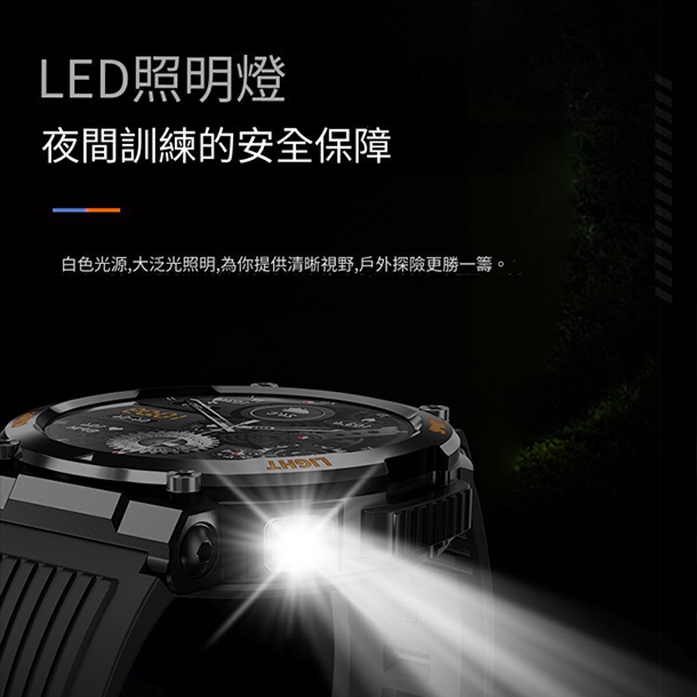 LED照明燈夜間訓練的安全保障白色光源,大泛光照明,為你提供清晰視野,戶外探險更勝一籌。