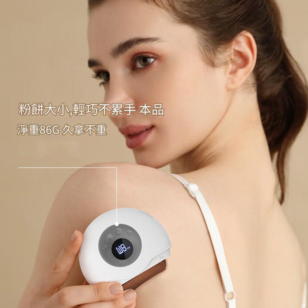 粉餅大小,輕巧不累手 本品淨重86G久拿不重
